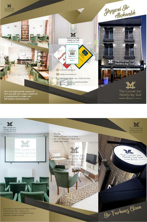 The Corner Inn Hotels By Suit Eskişehir Exteriör bild